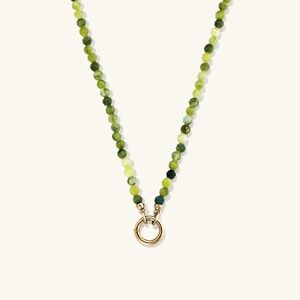 MEJURI OLIVIA BEADED CHARM NECKLACE NIB SOLD OUT